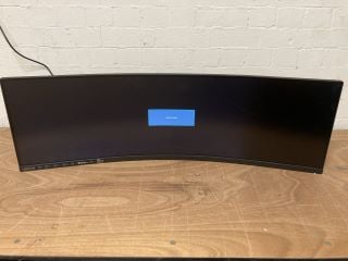 LENOVO R45W-30 CURVED PANEL MONITOR (BURNED EFFECT RIGHT SIDE OF SCREEN)