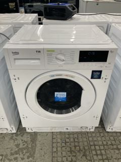 BEKO 8/5KG INTEGRATED WASHER DRYER MODEL WDIK854451 RRP £449 (EX-DISPLAY)