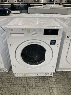 BEKO 8/5KG INTEGRATED WASHER DRYER MODEL WDIK854451 RRP £449 (EX-DISPLAY)