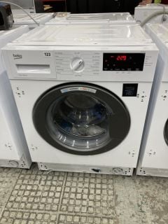 BEKO 7KG INTEGRATED WASHING MACHINE MODEL WTIK76121 RRP £329 (EX-DISPLAY)