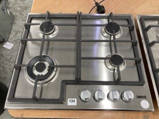 ZANUSSI FOUR RING GAS HOB MODEL ZGM66424XX RRP £249 (EX-DISPLAY)