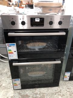 ZANUSSI DOUBLE ELECTRIC OVEN MODEL ZKHNL3X1 RRP £509 (EX-DISPLAY)