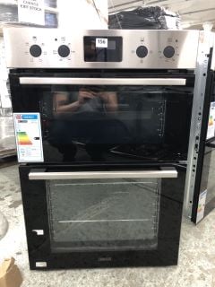 ZANUSSI DOUBLE ELECTRIC OVEN MODEL ZKHNL3X1 RRP £509 (EX-DISPLAY)