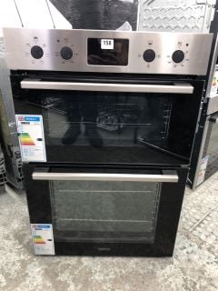 ZANUSSI DOUBLE ELECTRIC OVEN MODEL ZKHNL3X1 RRP £509 (EX-DISPLAY)