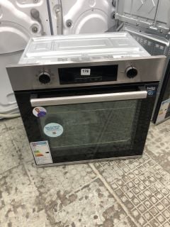 BEKO SINGLE ELECTRIC OVEN MODEL BBIE23300XFP RRP £319 (EX-DISPLAY)