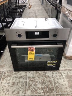 ZANUSSI SINGLE ELECTRIC OVEN MODEL ZOHCX3X2 RRP £359 (EX-DISPLAY)