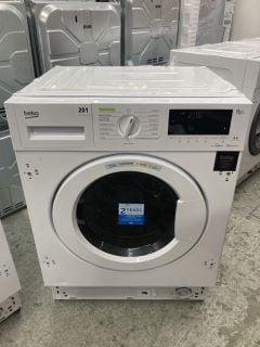 BEKO 8/5KG INTEGRATED WASHER DRYER MODEL WDIK854451 RRP £449 (EX-DISPLAY)