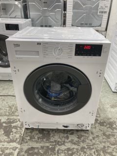 BEKO 7KG INTEGRATED WASHING MACHINE MODEL WTIK76121 RRP £329 (EX-DISPLAY7)