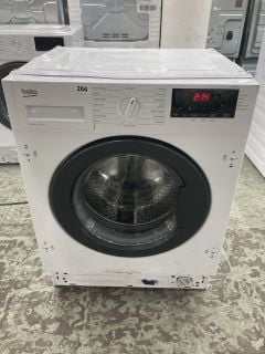 BEKO 8KG INTEGRATED WASHING MACHINE MODEL WTIK84121 RRP £329 (EX-DISPLAY)