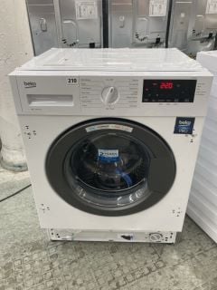 BEKO 7KG INTEGRATED WASHING MACHINE MODEL WTIK76121 RRP £329 (EX-DISPLAY)