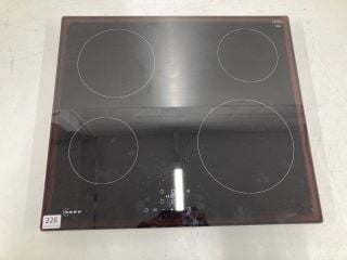 NEFF COOKTOP MODEL T16NBE1L RRP £269 (EX-DISPLAY)