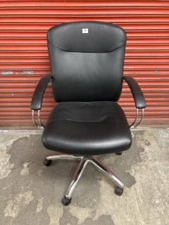 JOHN LEWIS BLACK OFFICE CHAIR