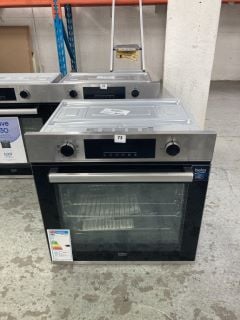 BEKO SINGLE ELECTRIC OVEN MODEL BBIE23300XFP RRP £319 (EX-DISPLAY)