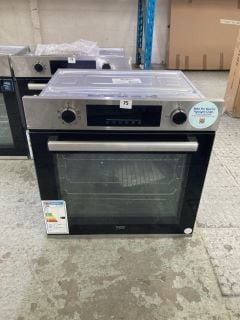 BEKO SINGLE ELECTRIC OVEN MODEL BBIE23300XFP RRP £319 (EX-DISPLAY)