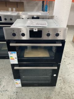 ZANUSSI DOUBLE ELECTRIC OVEN MODEL ZKHNL3X1 RRP £509 (EX-DISPLAY)