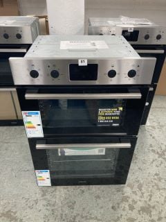 ZANUSSI DOUBLE ELECTRIC OVEN MODEL ZKHNL3X1 RRP £509 (EX-DISPLAY)