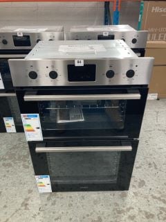 ZANUSSI DOUBLE ELECTRIC OVEN MODEL ZKHNL3X1 RRP £509 (EX-DISPLAY)