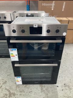 ZANUSSI DOUBLE ELECTRIC OVEN MODEL ZKHNL3X1 RRP £509 (EX-DISPLAY)