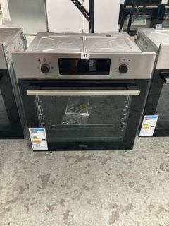 ZANUSSI SINGLE ELECTRIC OVEN MODEL ZOHCX3X2 RRP £359 (EX-DISPLAY)