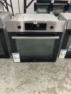 ZANUSSI SINGLE ELECTRIC OVEN MODEL ZOHCX3X2 RRP £359 (EX-DISPLAY)