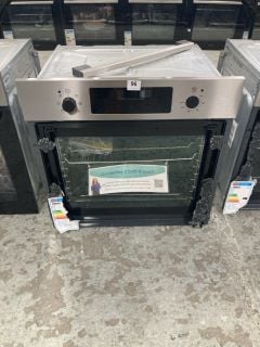 ZANUSSI SINGLE ELECTRIC OVEN MODEL ZOHCX3X2 RRP £359 SMASHED GLASS (EX-DISPLAY)