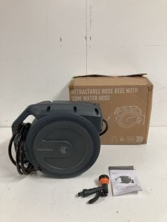 RETRACTABLE HOSE REEL WITH 30M WATER HOSE