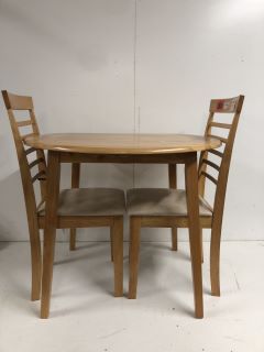 2 X INDOOR KITCHEN CHAIRS