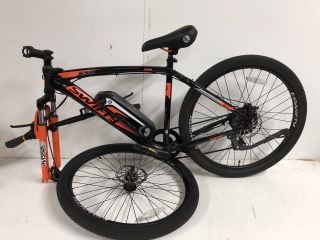 SWIFTY AT650 ELECTRIC BIKE 36V 7 SPEED BLACK AND ORANGE RRP £793.50