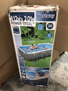 BESTWAY POWER STEEL OUTDOOR SWIMMING POOL