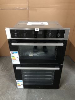 ZANUSSI SERIES 40 AIRFRY BUILT-IN DOUBLE OVEN ZKCNA7XN RRP: £528 (EX DISPLAY)