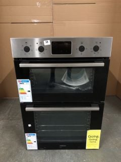 ZANUSSI FANCOOK ZKHNL3X1 ELECTRIC DOUBLE OVEN - STAINLESS STEEL RRP: £509 (EX DISPLAY)