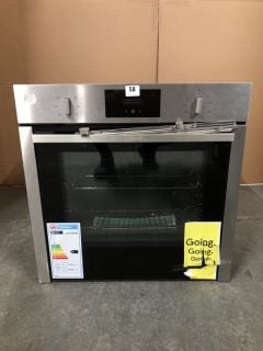 NEFF B3CCC0AN0B SLIDE&HIDE BUILT-IN ELECTRIC SINGLE OVEN - STAINLESS STEEL RRP: £629