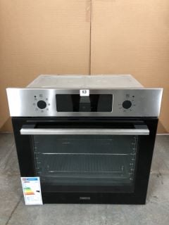 ZANUSSI FANCOOK ZOHCX3X2 ELECTRIC OVEN - STAINLESS STEEL RRP: £349 (EX DISPLAY)