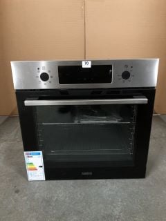 ZANUSSI FANCOOK ZOHCX3X2 ELECTRIC OVEN - STAINLESS STEEL RRP: £349 (EX DISPLAY)