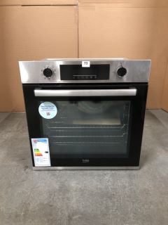 BEKO PRO BBIE22300XFP ELECTRIC PYROLYTIC OVEN - STAINLESS STEEL RRP: £249 (EX DISPLAY)