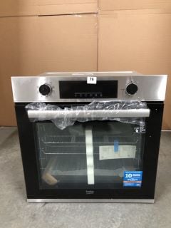 BEKO PRO BBIE22300XFP ELECTRIC PYROLYTIC OVEN - STAINLESS STEEL RRP: £249 (EX DISPLAY)