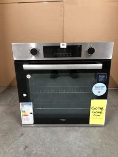 BEKO PRO BBIE22300XFP ELECTRIC PYROLYTIC OVEN - STAINLESS STEEL RRP: £249 (EX DISPLAY)