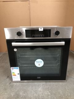 BEKO PRO BBIE22300XFP ELECTRIC PYROLYTIC OVEN - STAINLESS STEEL RRP: £249 (EX DISPLAY)