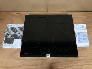 NEFF N50 T16NBE1L 59CM ELECTRIC CERAMIC HOB - BLACK RRP: £269 (EX DISPLAY)