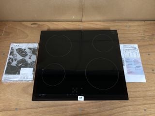 NEFF N50 T16NBE1L 59CM ELECTRIC CERAMIC HOB - BLACK RRP: £269 (EX DISPLAY)