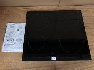 NEFF N50 T16NBE1L 59CM ELECTRIC CERAMIC HOB - BLACK RRP: £269 (EX DISPLAY)