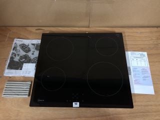 NEFF N50 T16NBE1L 59CM ELECTRIC CERAMIC HOB - BLACK RRP: £269 (EX DISPLAY)