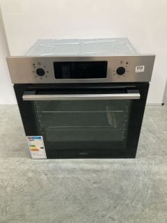 ZANUSSI INTEGRATED SINGLE OVEN MODEL: ZOHCX3X2 RRP: £269 (EX DISPLAY)