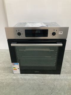 ZANUSSI INTEGRATED SINGLE OVEN MODEL: ZOHCX3X2 RRP: £269 (EX DISPLAY)