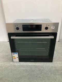 ZANUSSI INTEGRATED SINGLE OVEN MODEL: ZOHCX3X2 RRP: £269 (EX DISPLAY)