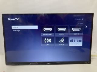 JVC 32" LED SMART HD ROKU TV MODEL: LT-32CR230 (POWER ON) RRP: £129