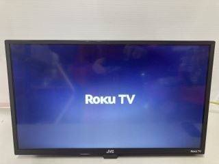 JVC 24" LED SMART HD ROKU TV MODEL: LT-24CR230 (POWER ON) RRP: £119