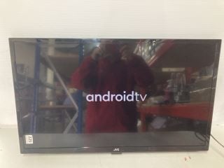 JVC 32" LED SMART HD ANDROID TV MODEL: LT-32CA690A (POWER ON) RRP: 109 (LINE ON SCREEN)