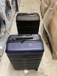 2 X HARDSHELL SUITCASES