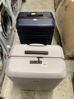 2 X HARDSHELL SUITCASES